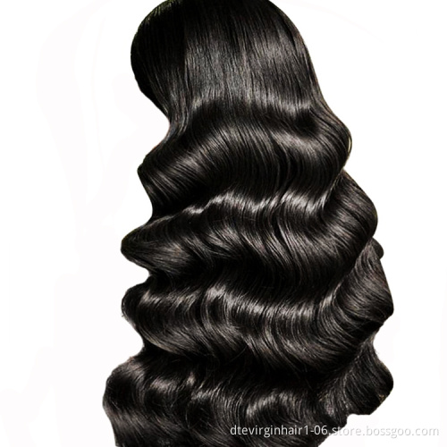 9a Grade Cuticle Aligned Raw Human Hair Body Wave Virgin Brazilian Human Hair Extension Hair Bundles
